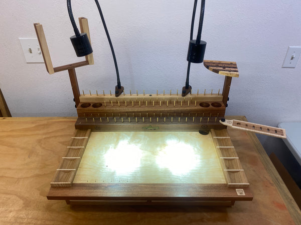 LED light with 30 inch flex stem