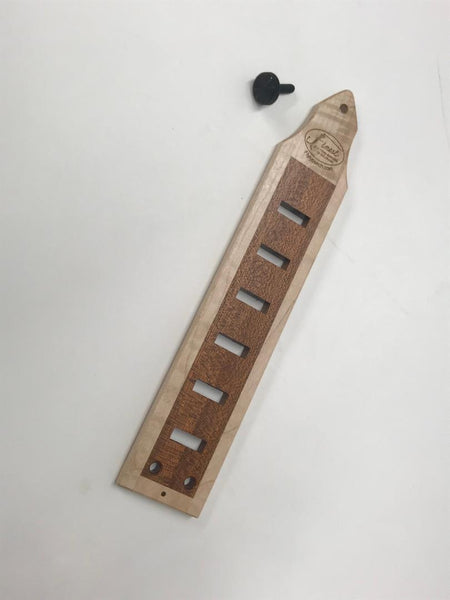 The scissor tool plate with the thumb screw.