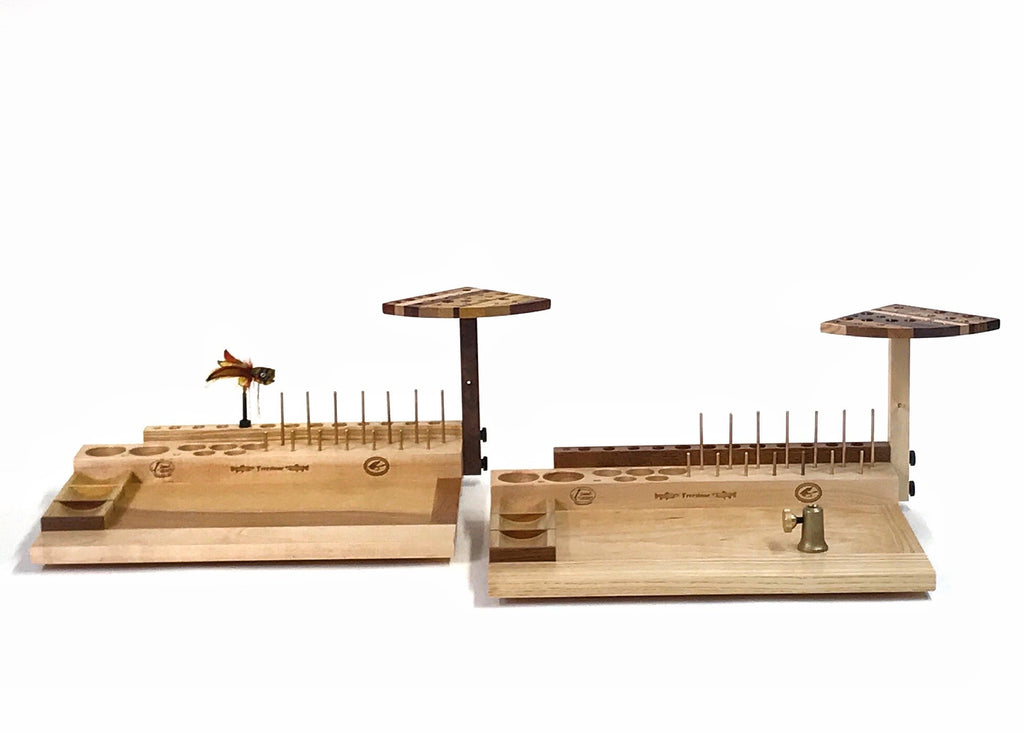 bench made fly reels T&T Individualist Reel handed Spey rods Freestone Portable Fly Tying Bench